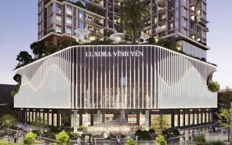 Cho thuê shophouse Luxora Vĩnh Yên – Hướng Đông Bắc, vị trí đắc địa trong khối thương mại sầm uất
